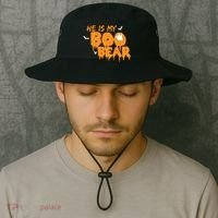 He Is My Boo Bear Bucket Hat thumb 2