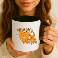 He Is My Boo Bear Coffee Mug thumb 3