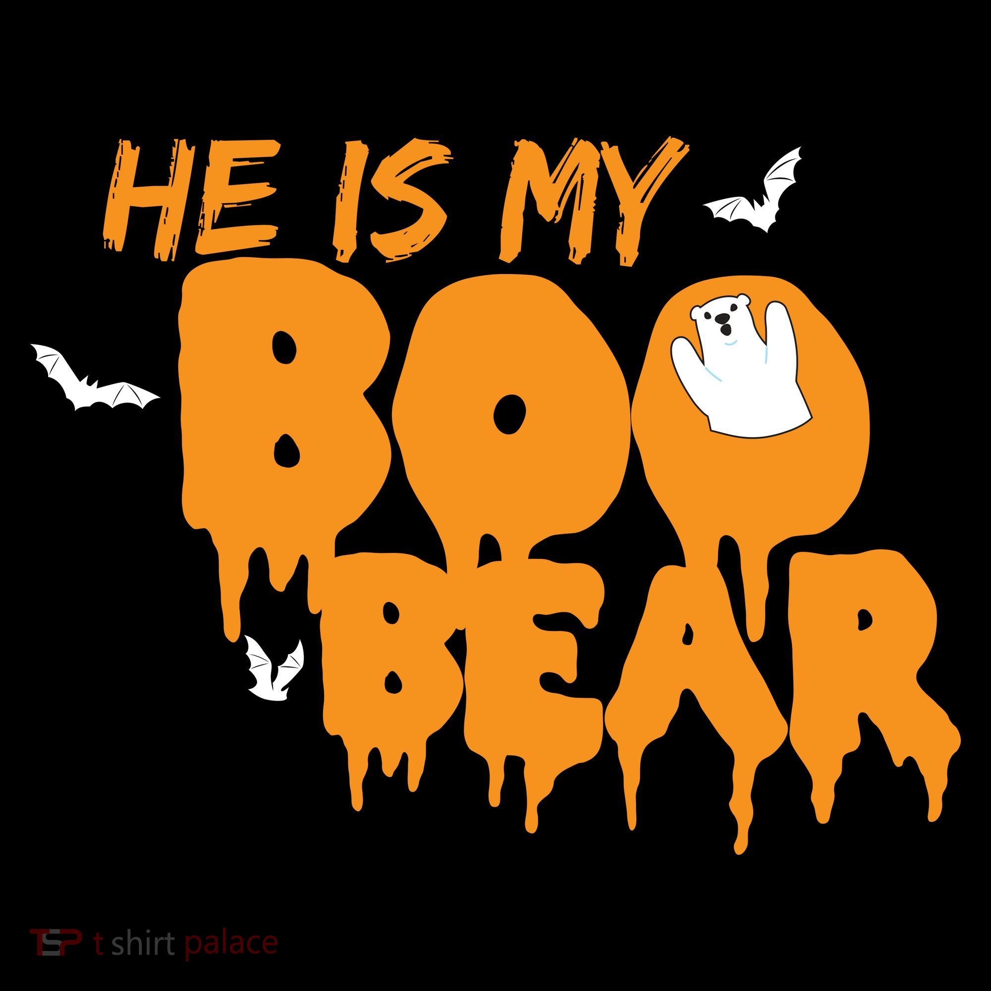 He Is My Boo Bear Coaster