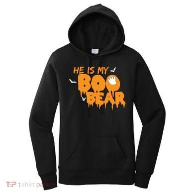 He Is My Boo Bear Women's Hoodie