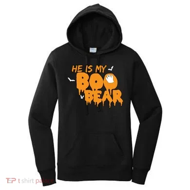 He Is My Boo Bear Women's Hoodie