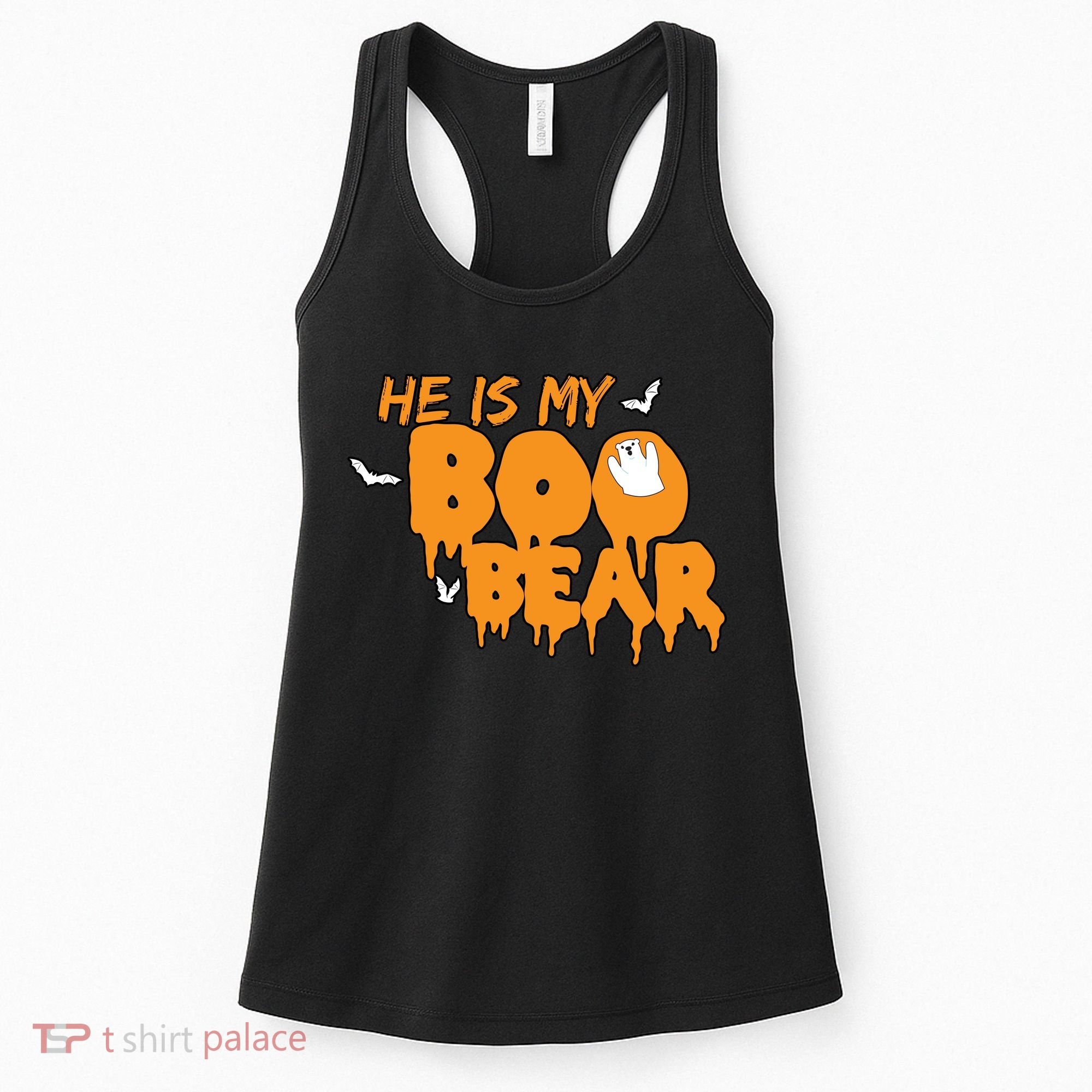 He Is My Boo Bear Women's Tank Top