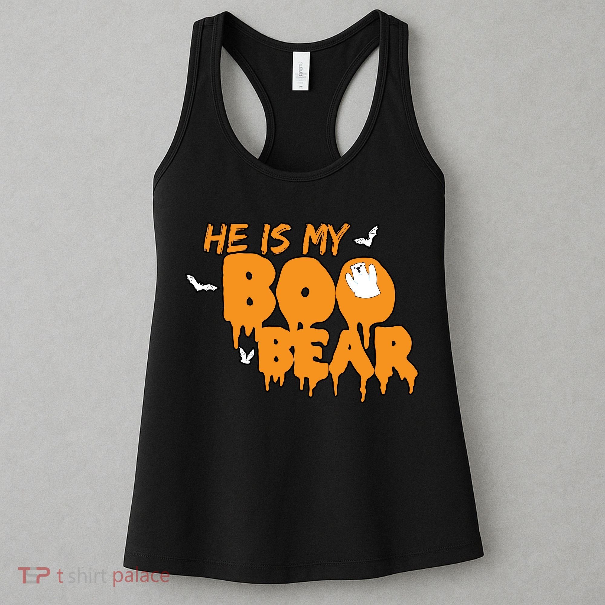 He Is My Boo Bear Women's Tank Top