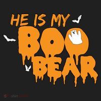 He Is My Boo Bear Hat thumb 2