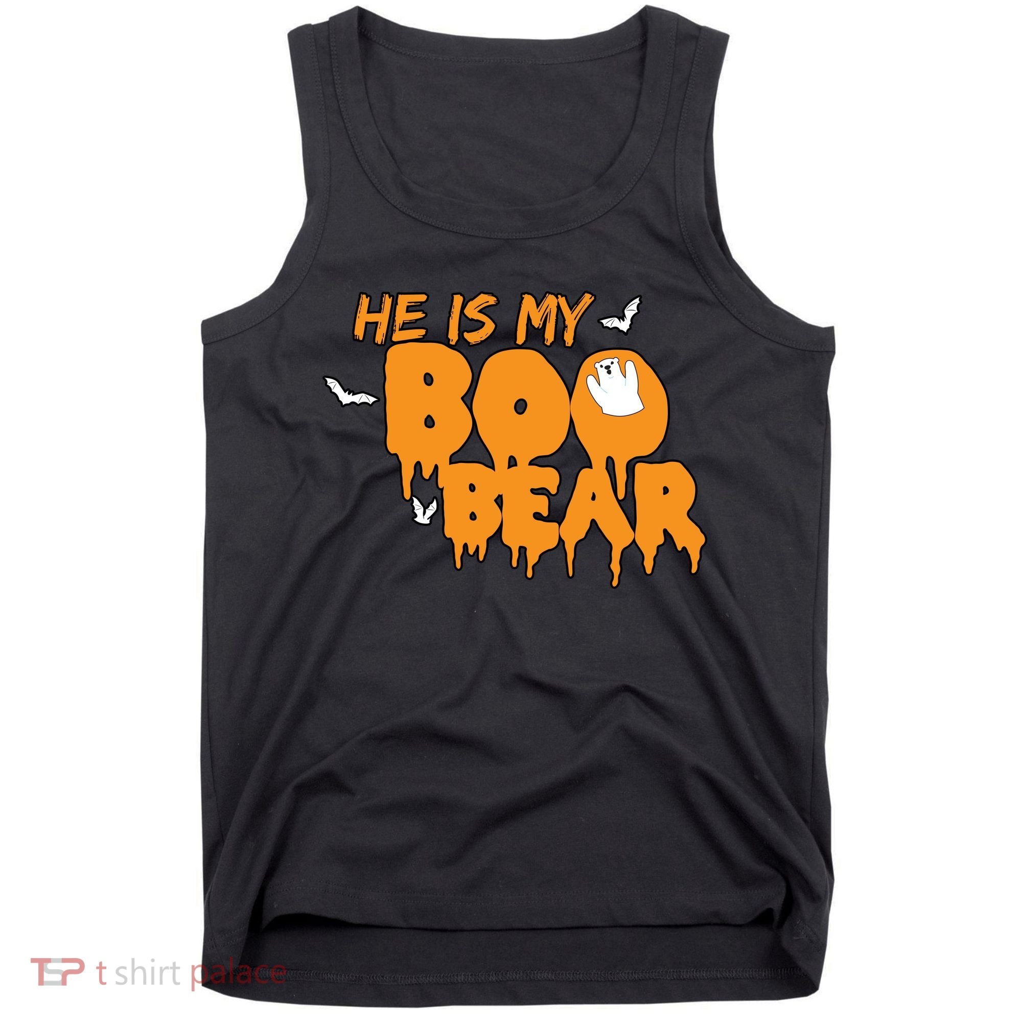 He Is My Boo Bear Tank Top