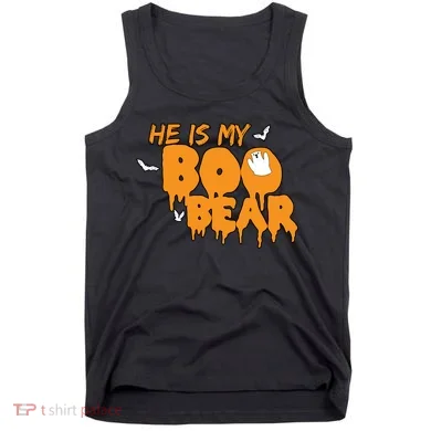 He Is My Boo Bear Tank Top