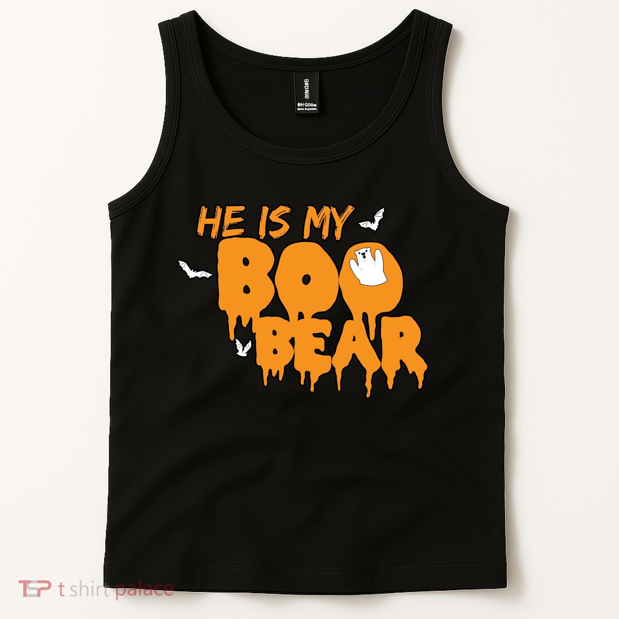 He Is My Boo Bear Tank Top