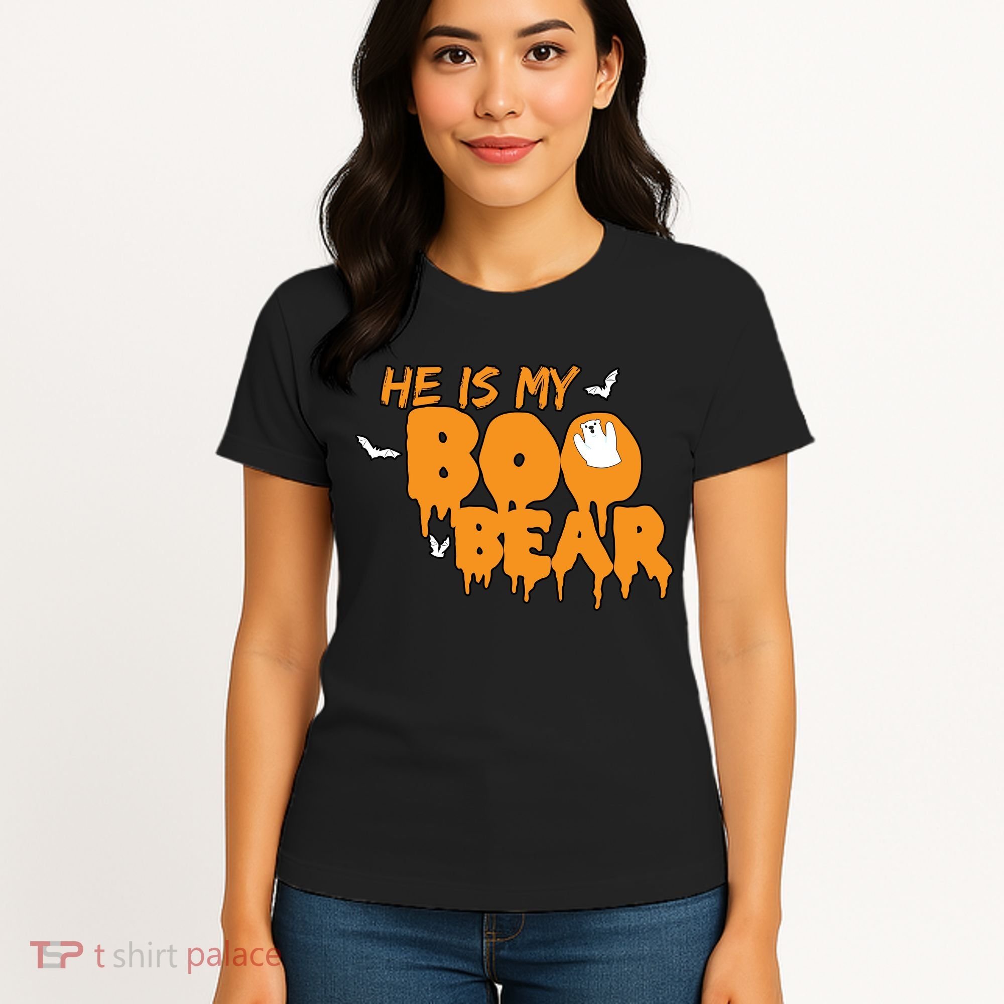 He Is My Boo Bear Women's T-Shirt