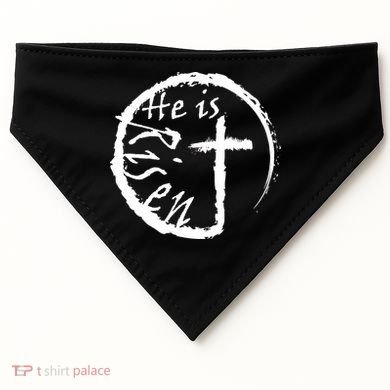 He Is Risen USA-Made Doggie Bandana