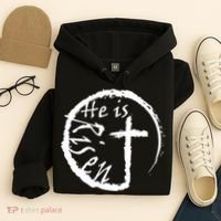 He Is Risen Hoodie thumb 4