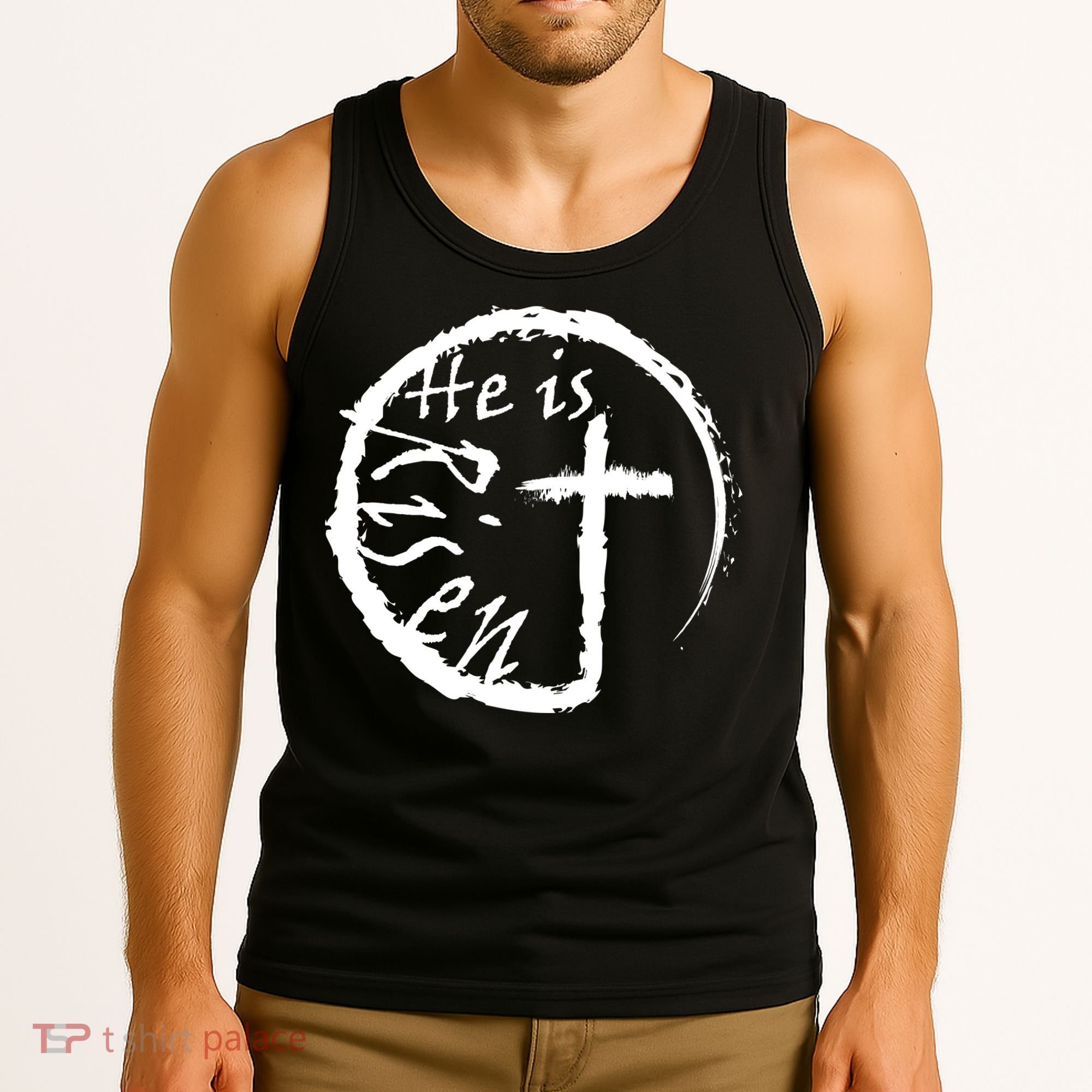 He Is Risen Tank Top