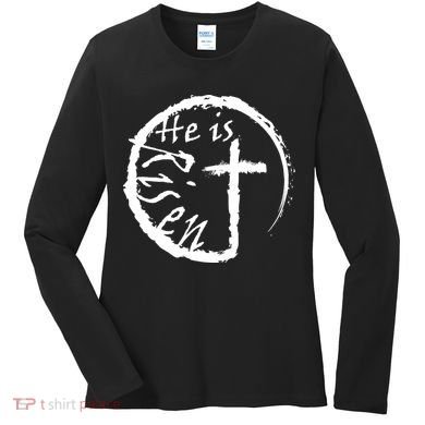 He Is Risen Women's Long Sleeve Shirt