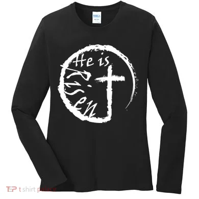 He Is Risen Women's Long Sleeve Shirt