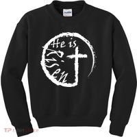 He Is Risen Kids Sweatshirt thumb 0