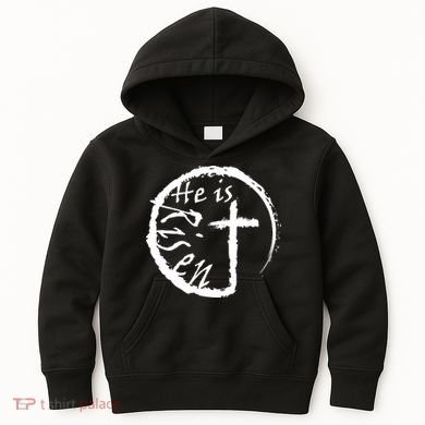 He Is Risen Kids Hoodie