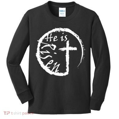He Is Risen Kids Long Sleeve Shirt