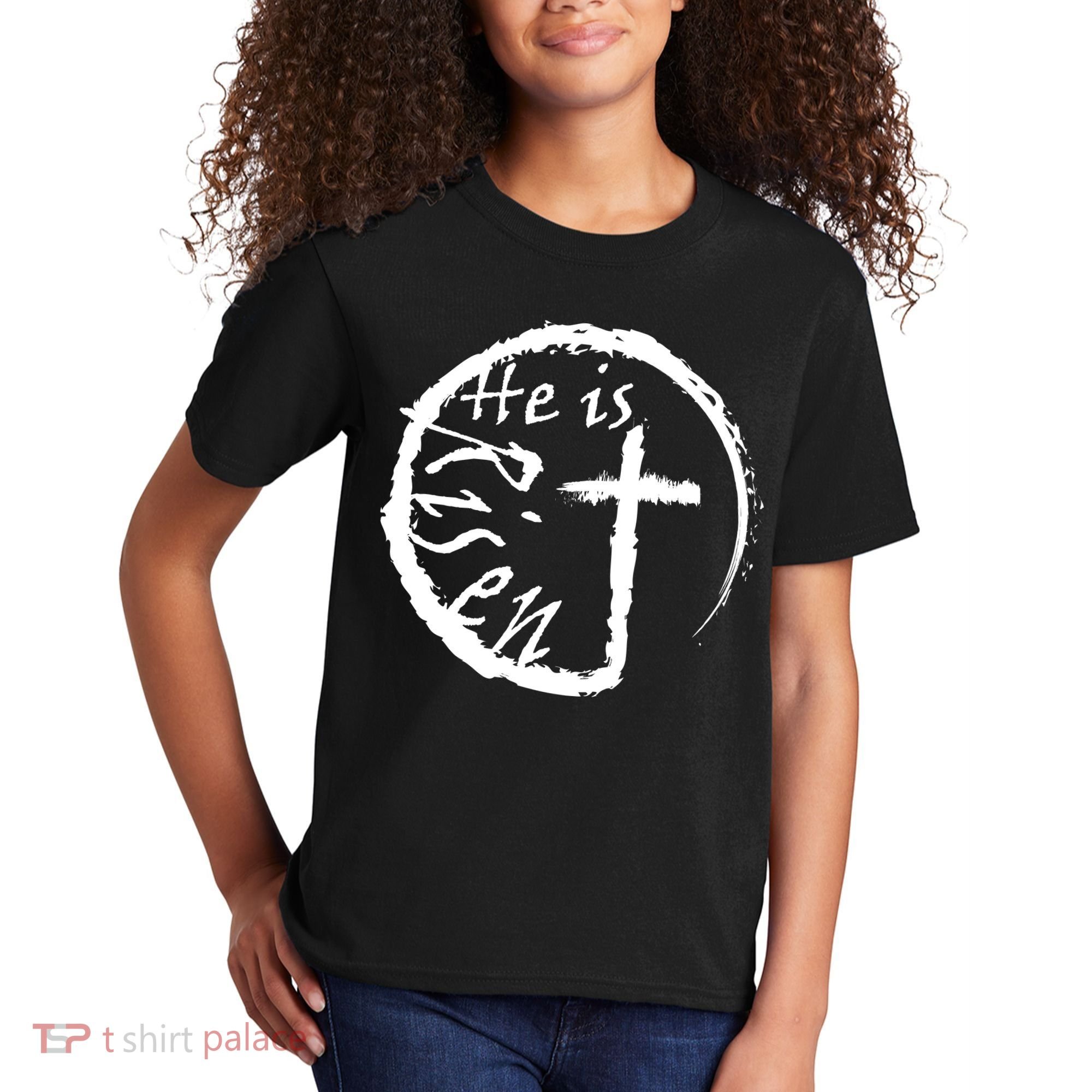 He Is Risen Kids T-Shirt