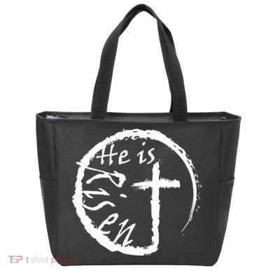 He Is Risen Tote Bag