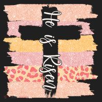 He Is Risen Easter Resurrection Jesus Women's Sweatshirt thumb 2