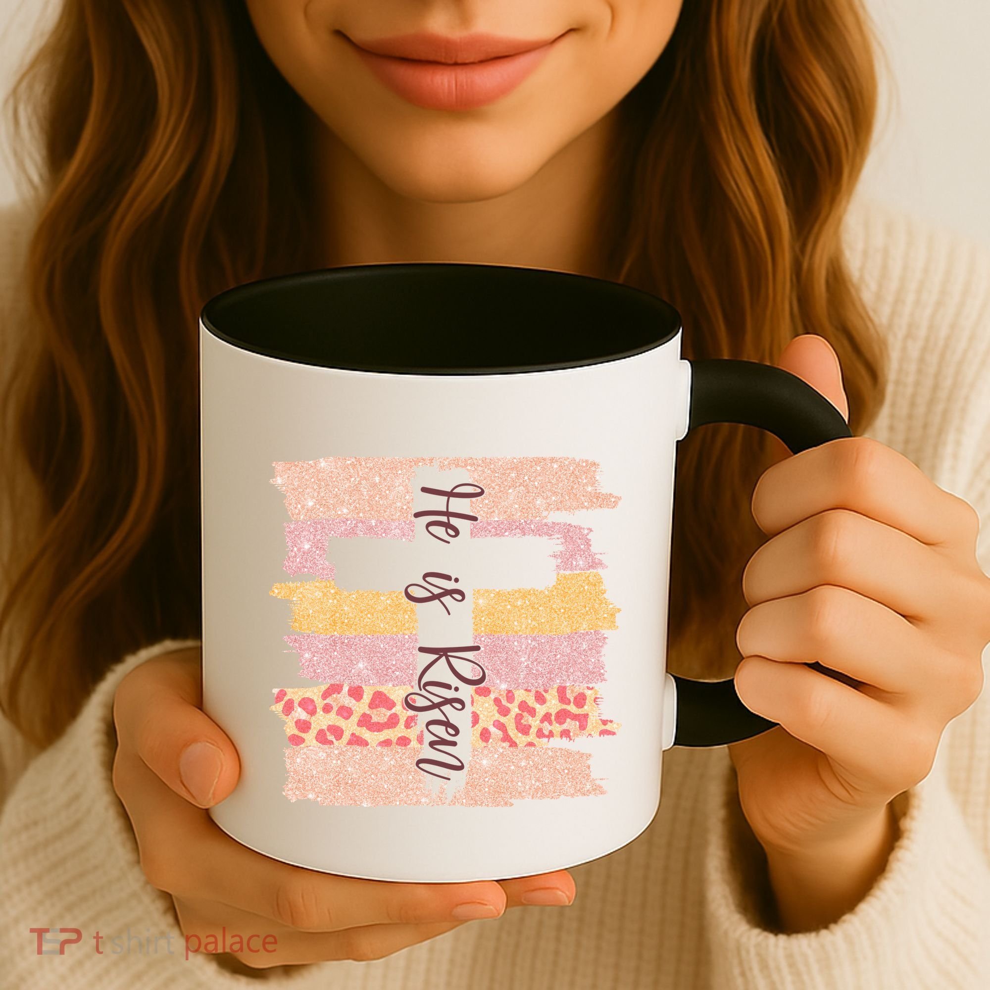 He Is Risen Easter Resurrection Jesus Coffee Mug