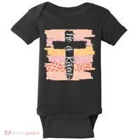 He Is Risen Easter Resurrection Jesus Baby Bodysuit thumb 0