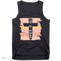 He Is Risen Easter Resurrection Jesus Tank Top thumb 0