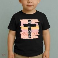 He Is Risen Easter Resurrection Jesus Toddler T-Shirt thumb 2