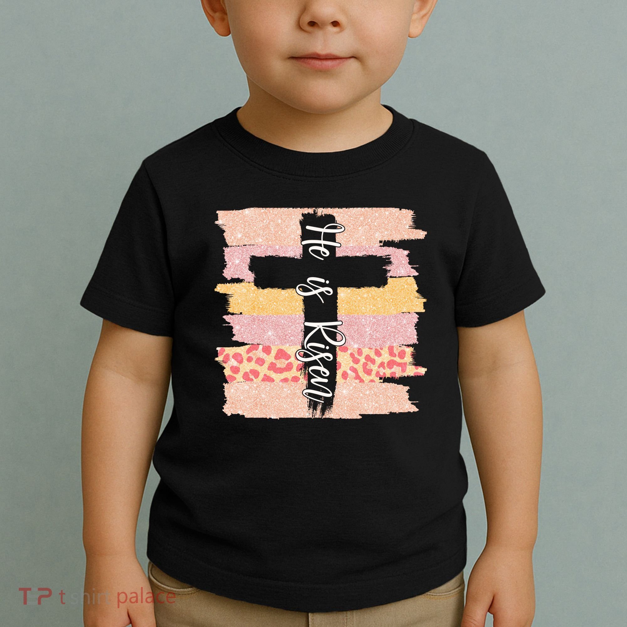 He Is Risen Easter Resurrection Jesus Toddler T-Shirt