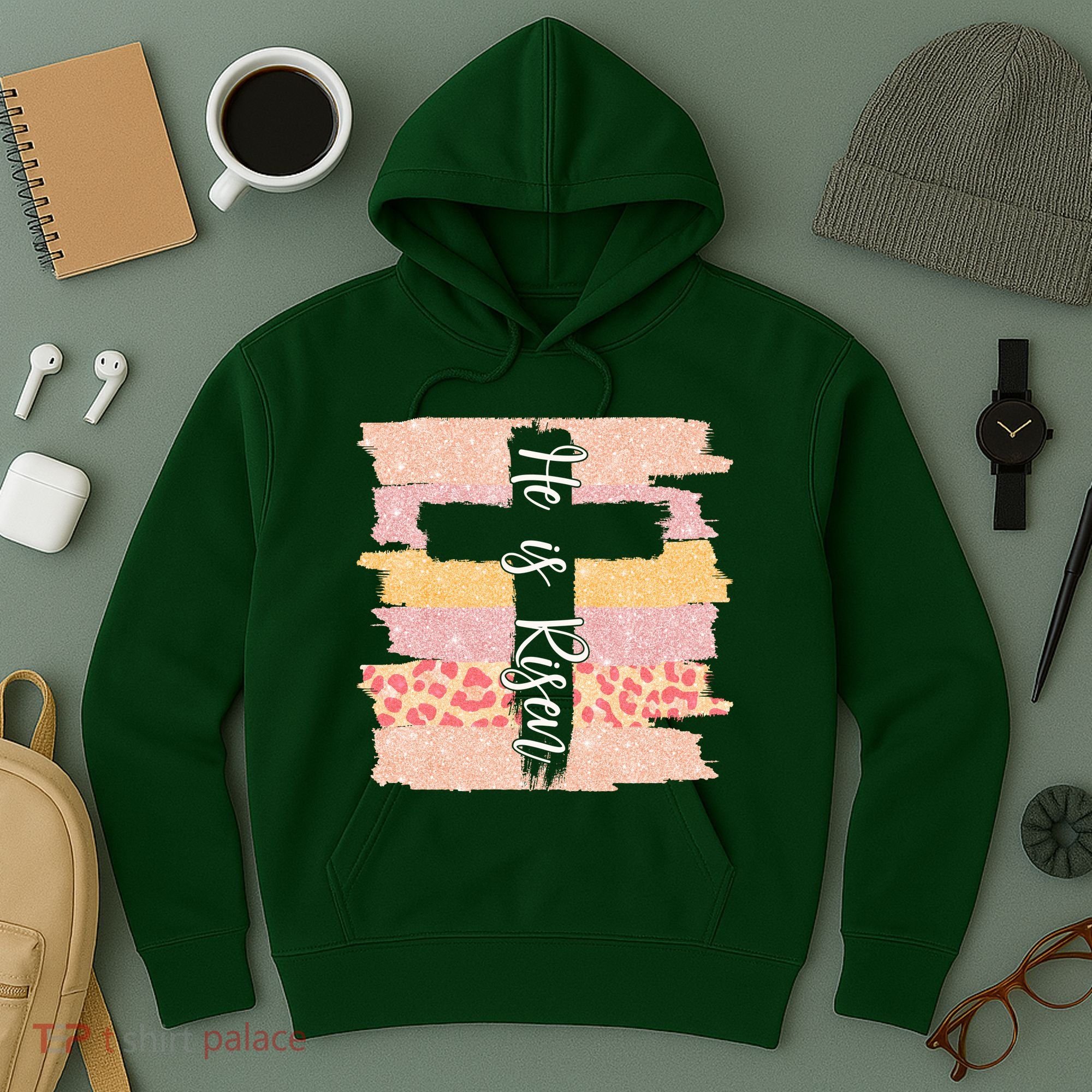 He Is Risen Easter Resurrection Jesus Hoodie
