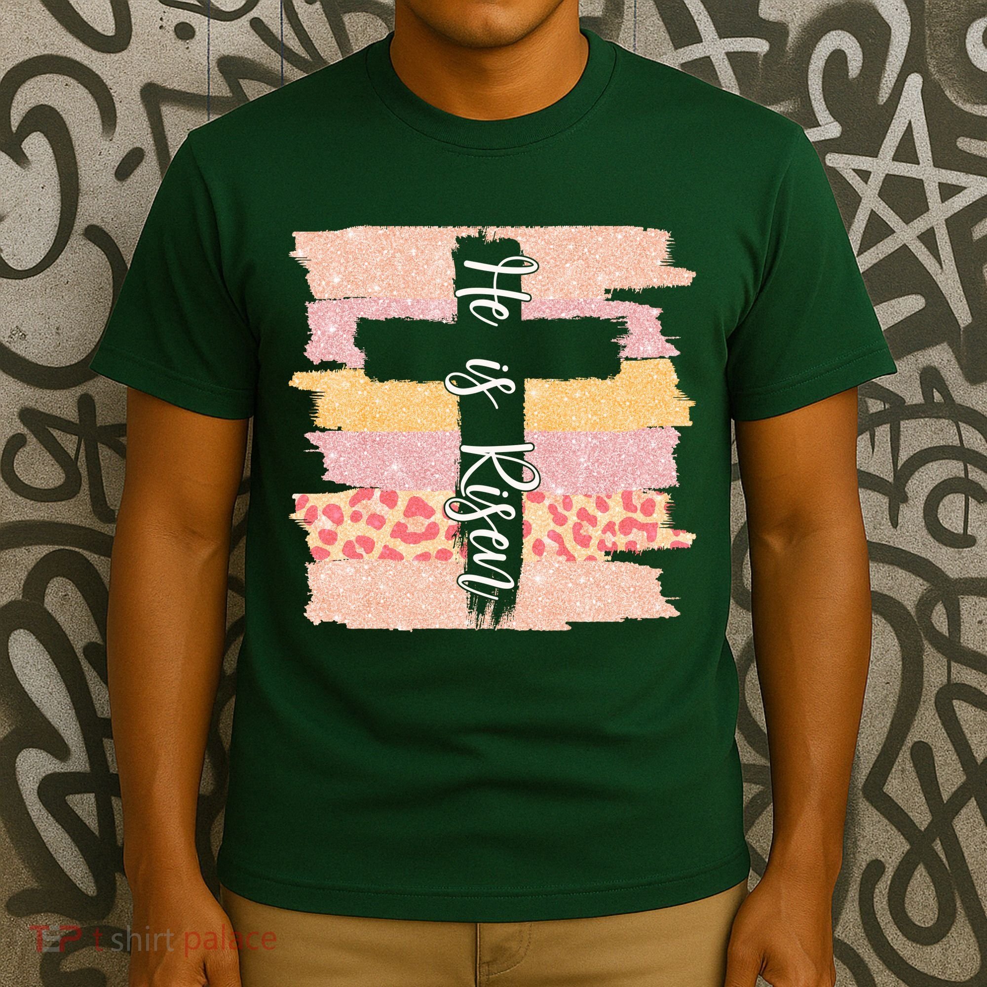 He Is Risen Easter Resurrection Jesus T-Shirt