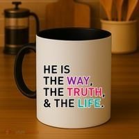 He Is The Way The Truth The Life Coffee Mug thumb 4