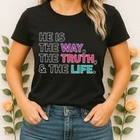 He Is The Way The Truth The Life Women's T-Shirt thumb 2