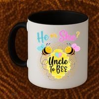 He or She? Uncle to Bee Coffee Mug thumb 2
