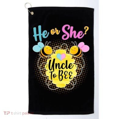 He or She? Uncle to Bee Golf Towel