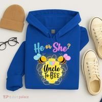 He or She? Uncle to Bee Hoodie thumb 4