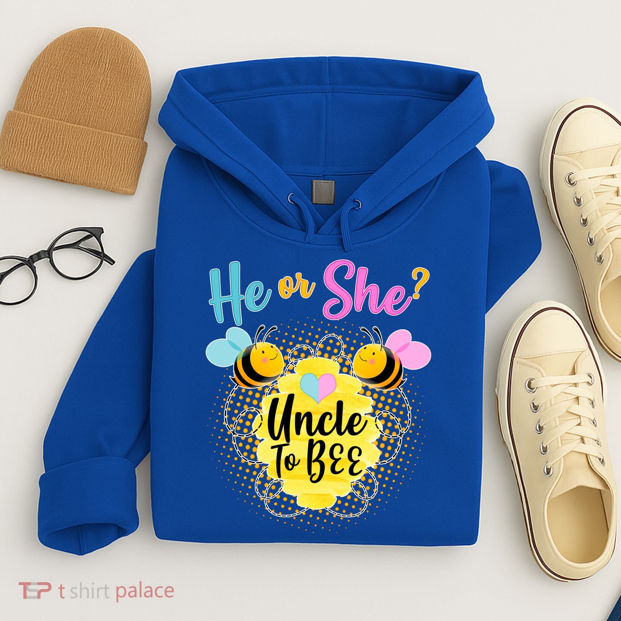 He or She? Uncle to Bee Hoodie