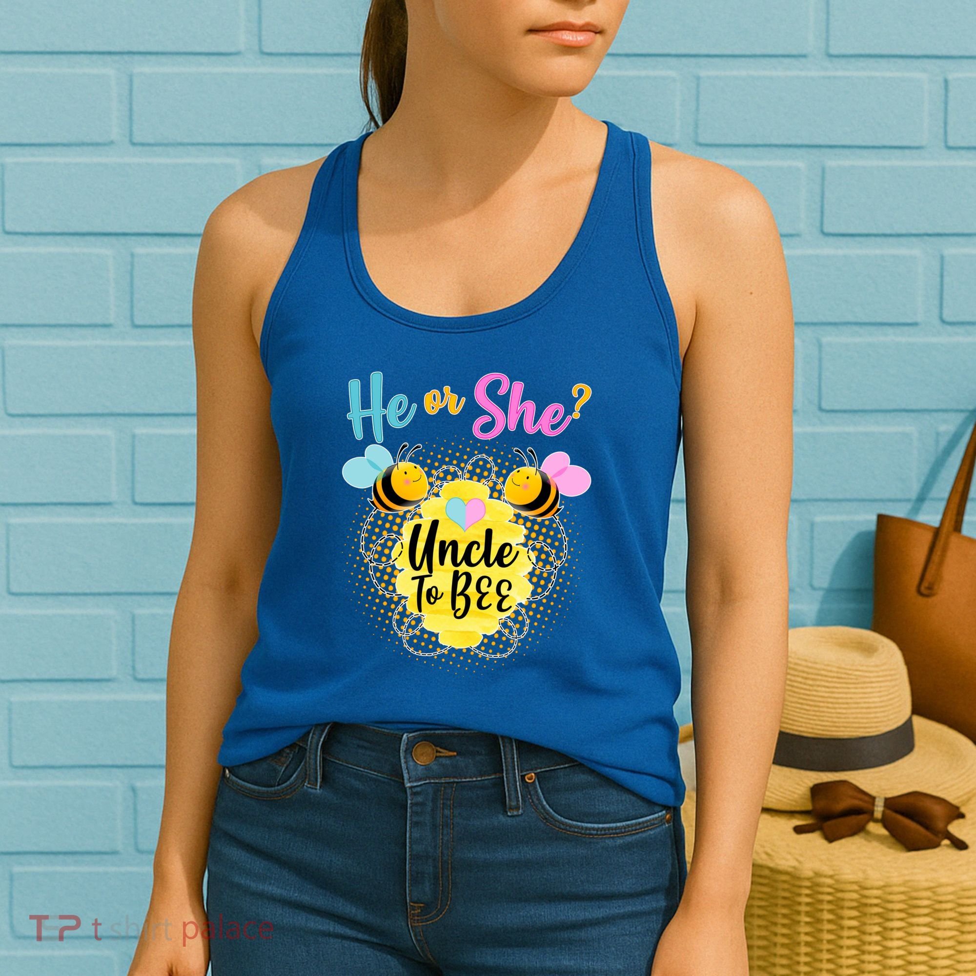 He or She? Uncle to Bee Women's Tank Top