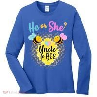 He or She? Uncle to Bee Women's Long Sleeve Shirt thumb 0