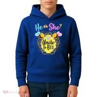 He or She? Uncle to Bee Kids Hoodie thumb 4