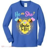 He or She? Uncle to Bee Kids Long Sleeve Shirt thumb 0