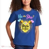 He or She? Uncle to Bee Kids T-Shirt thumb 2