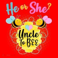 He or She? Uncle to Bee Santa Hat thumb 1