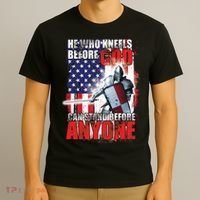 He Who Kneels Before God Can Stan Before Anyone T-Shirt thumb 3