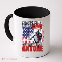 He Who Kneels Before God Can Stan Before Anyone Coffee Mug thumb 0