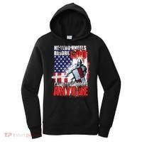 He Who Kneels Before God Can Stan Before Anyone Women's Hoodie thumb 0