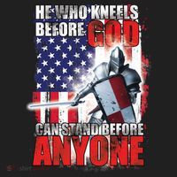 He Who Kneels Before God Can Stan Before Anyone Tumbler thumb 3