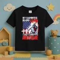 He Who Kneels Before God Can Stan Before Anyone Toddler T-Shirt thumb 3