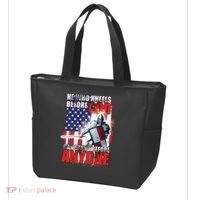 He Who Kneels Before God Can Stan Before Anyone Tote Bag thumb 3