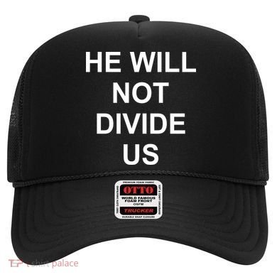 He Will Not Divide US Anti Trump Protest Hat