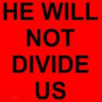 He Will Not Divide US Anti Trump Protest Santa Hat thumb 1